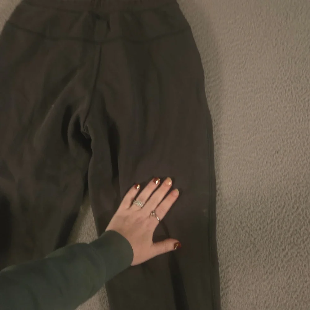 Nike Pants Womens Small Charcoal Team Tech Fleece Tapered Jogger Zip Pocket